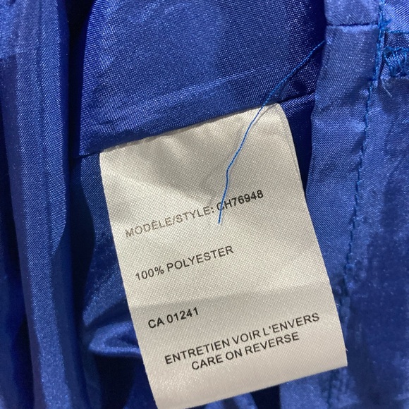 Icône by Simons Blue Patterned Dress - Picture 4 of 6